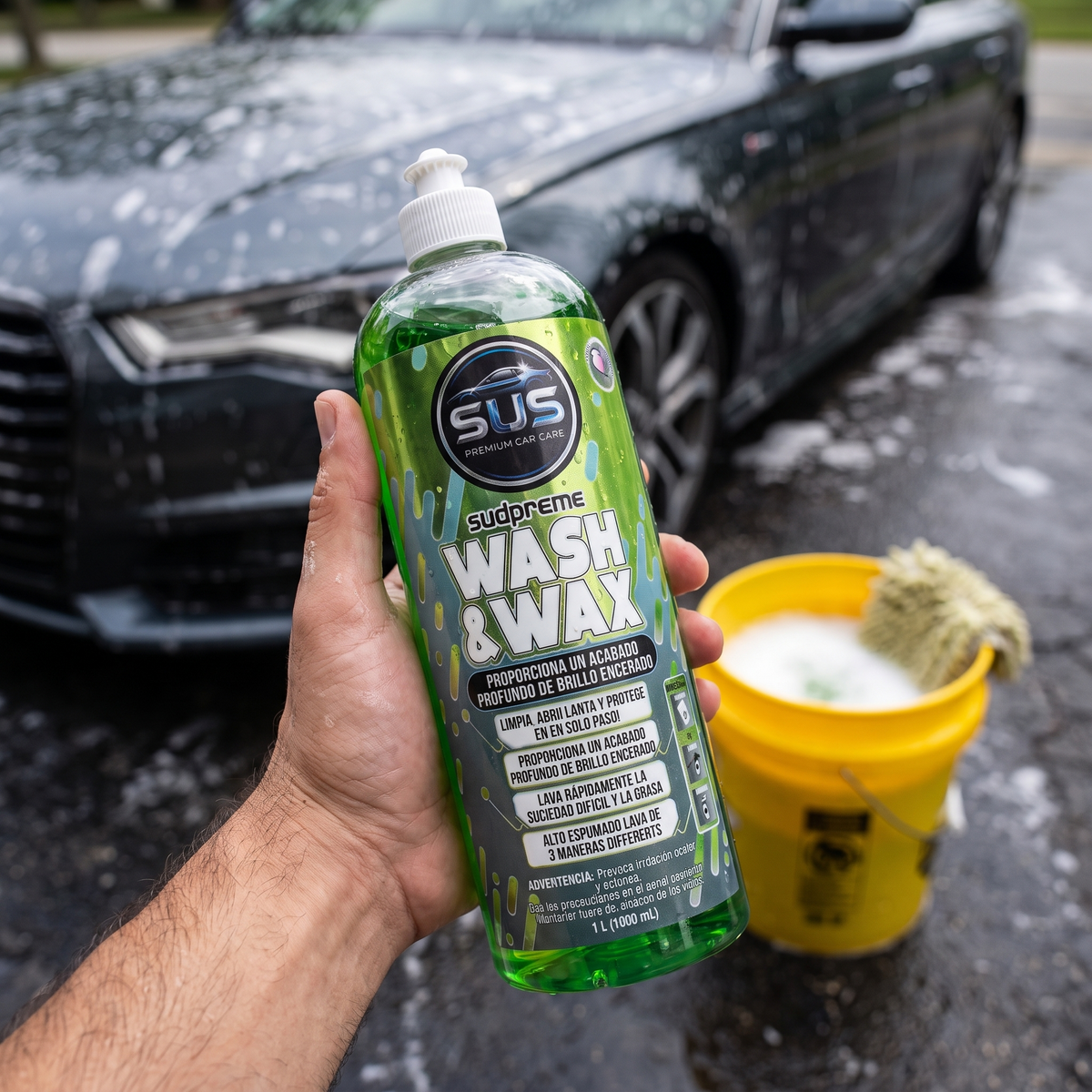 Shampoo con Cera 1 L — 3
